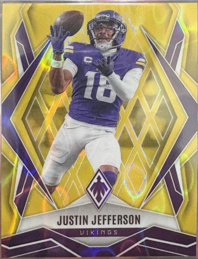 Justin Jefferson [Yellow Lava] #135
