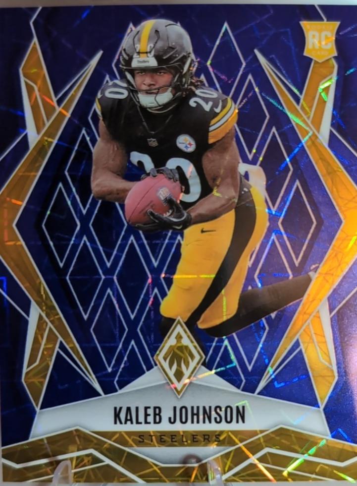 Kaleb Johnson [Blue Lazer] #182