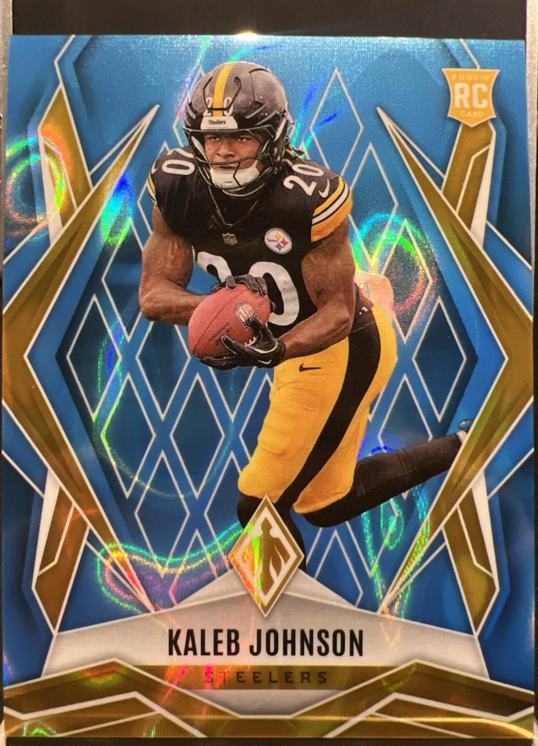 Kaleb Johnson [Light Blue Lava] #182