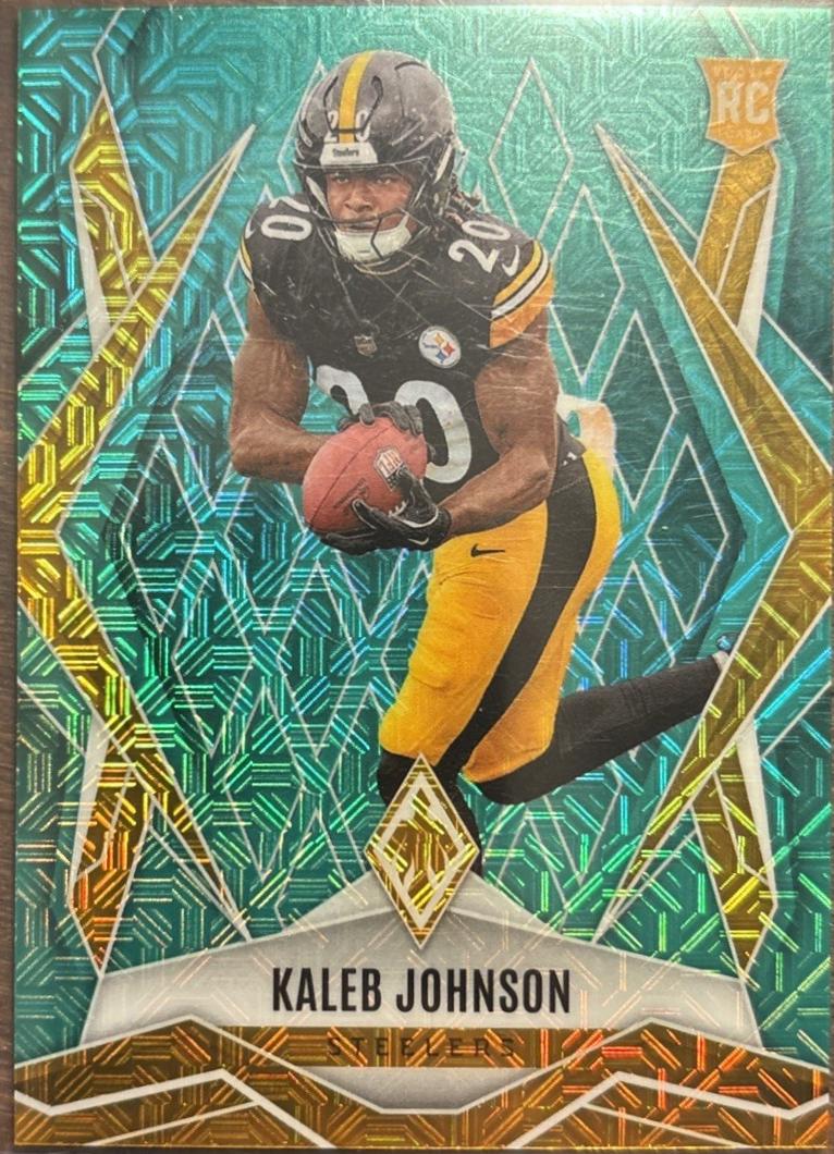 Kaleb Johnson [Lime Green Mojo] #182