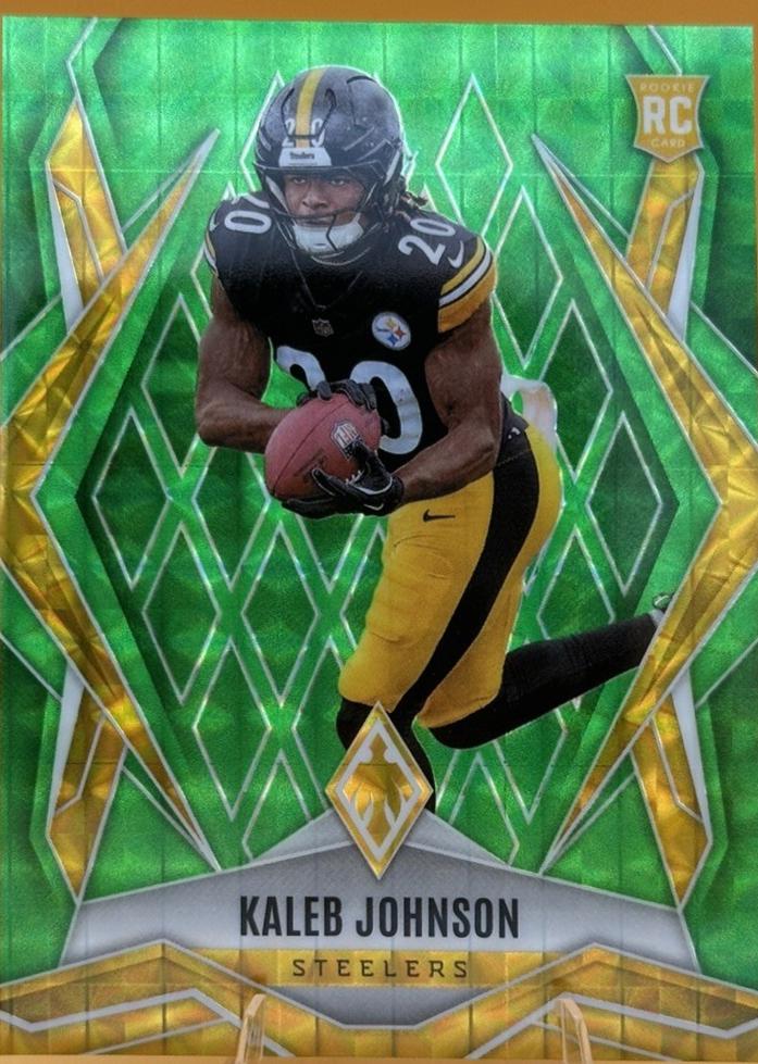 Kaleb Johnson [Lime Green Pyramids] #182