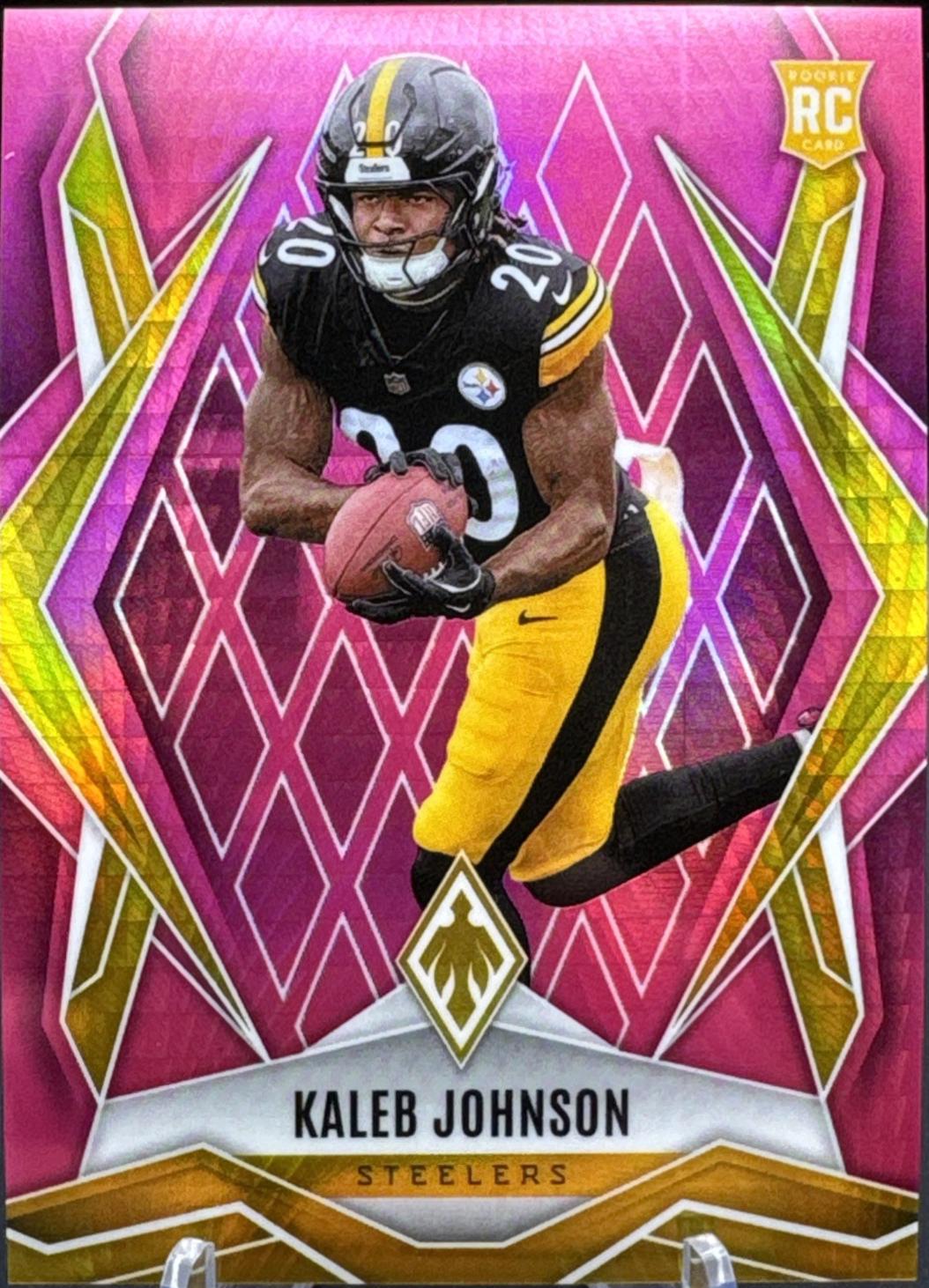 Kaleb Johnson [Pink Hyper] #182