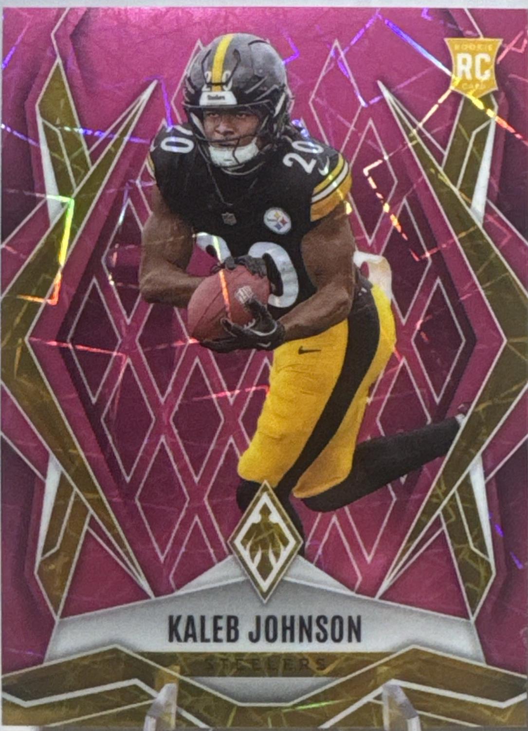 Kaleb Johnson [Pink Lazer] #182
