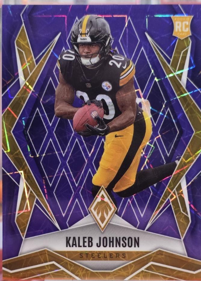 Kaleb Johnson [Purple Lazer] #182