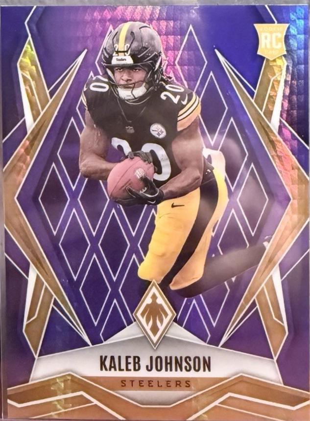 Kaleb Johnson [Purple Winter] #182