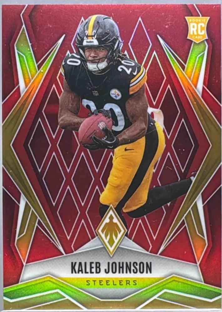 Kaleb Johnson [Red Autograph] #182