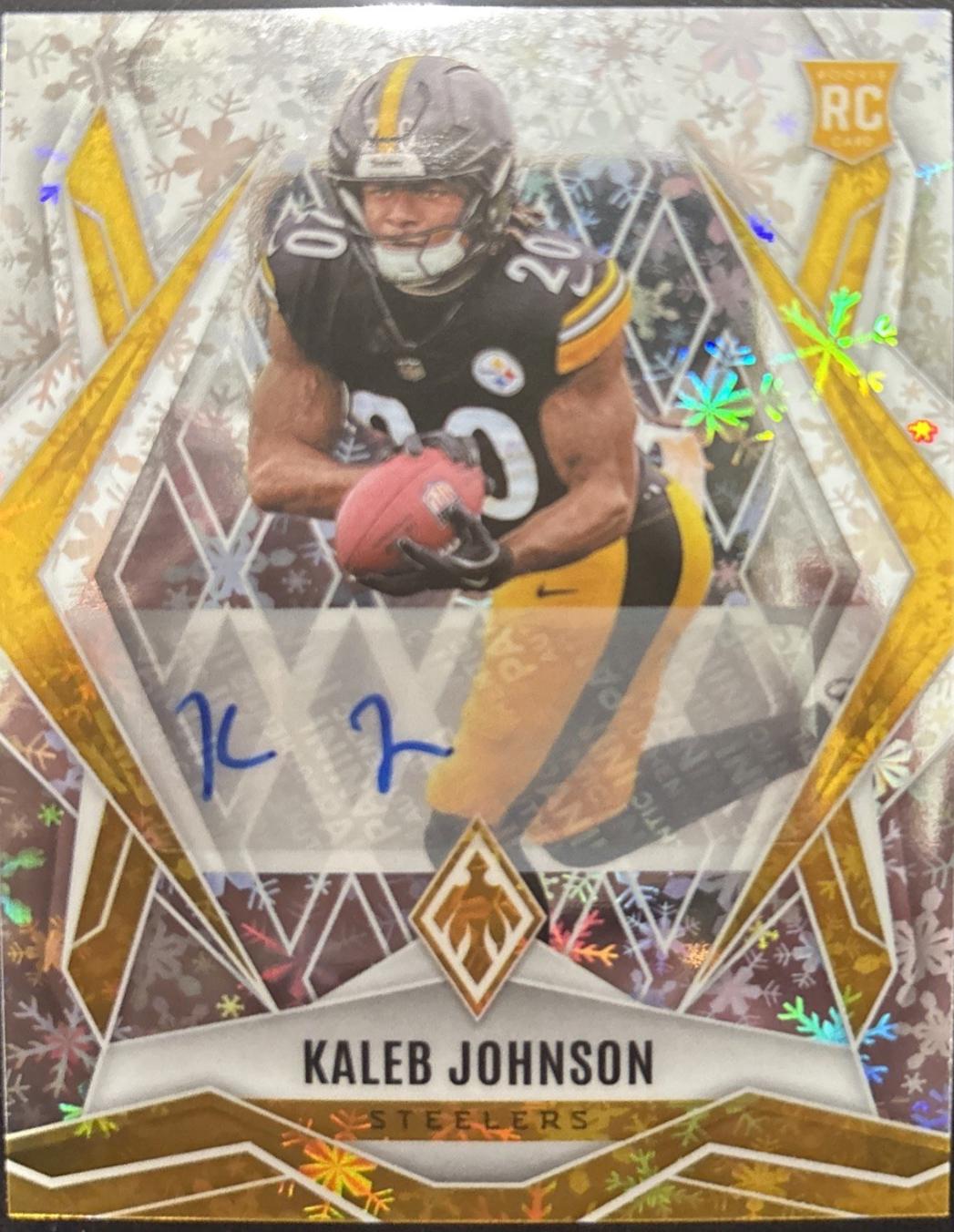 Kaleb Johnson [Silver Winter] #182