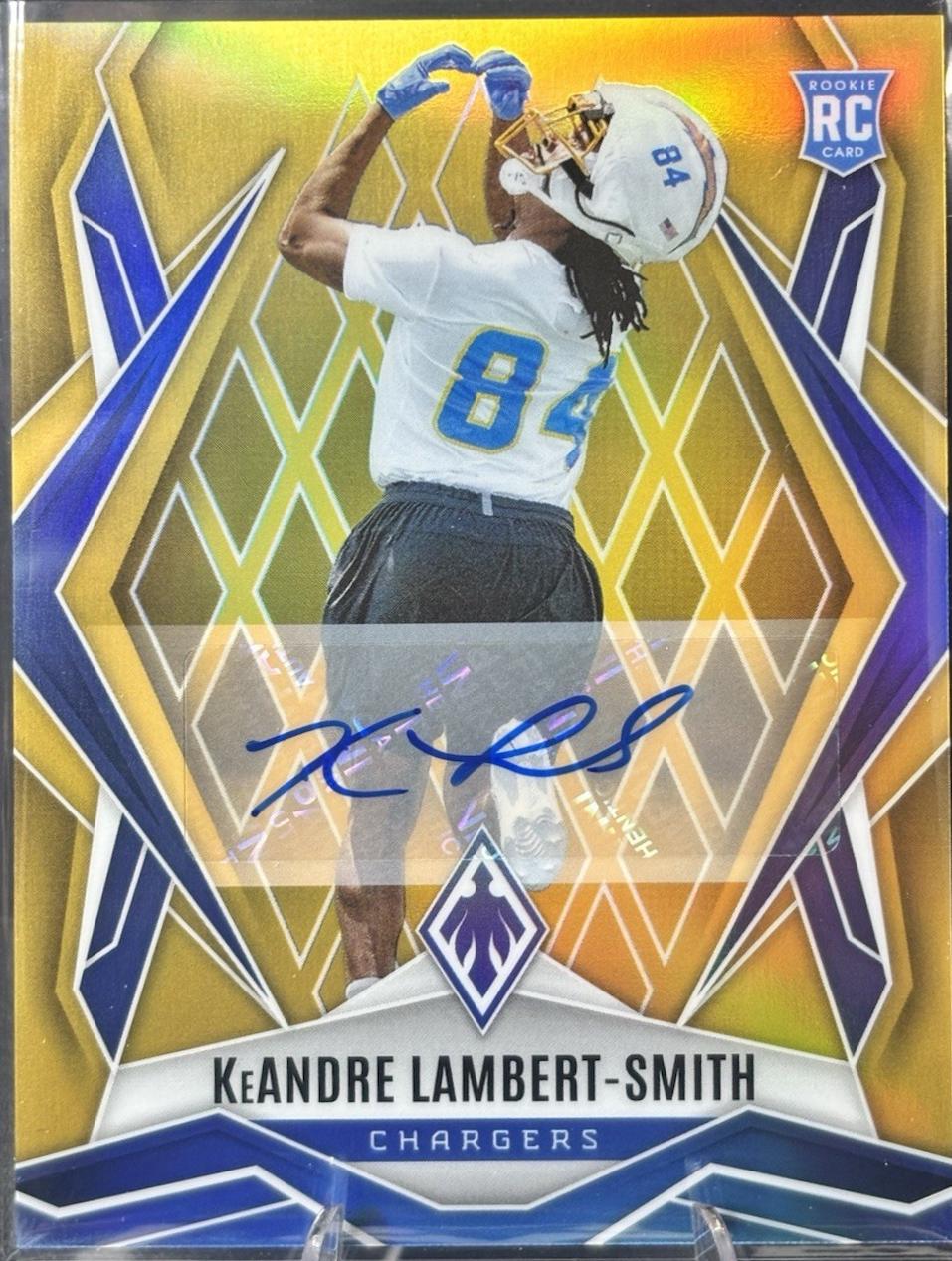 KeAndre Lambert-Smith [Gold Autograph] #229