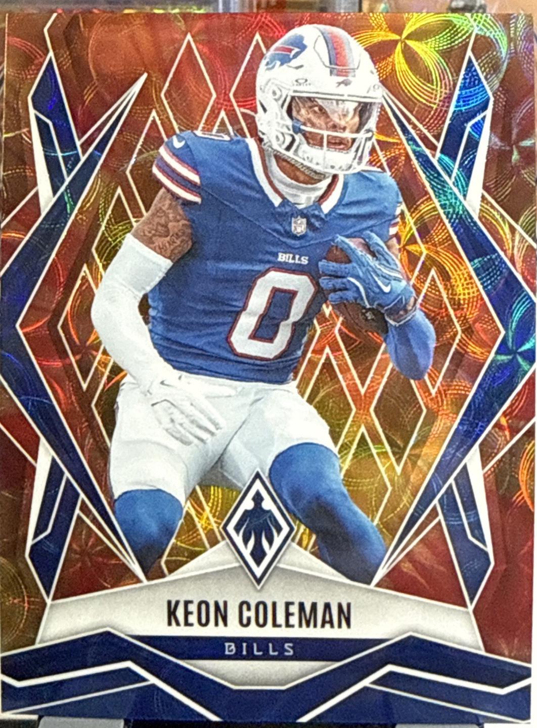 Keon Coleman [Fire Burst] #25