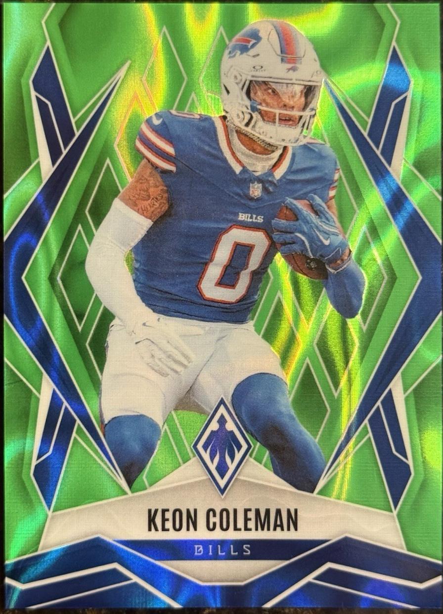 Keon Coleman [Lime Green Lava] #25