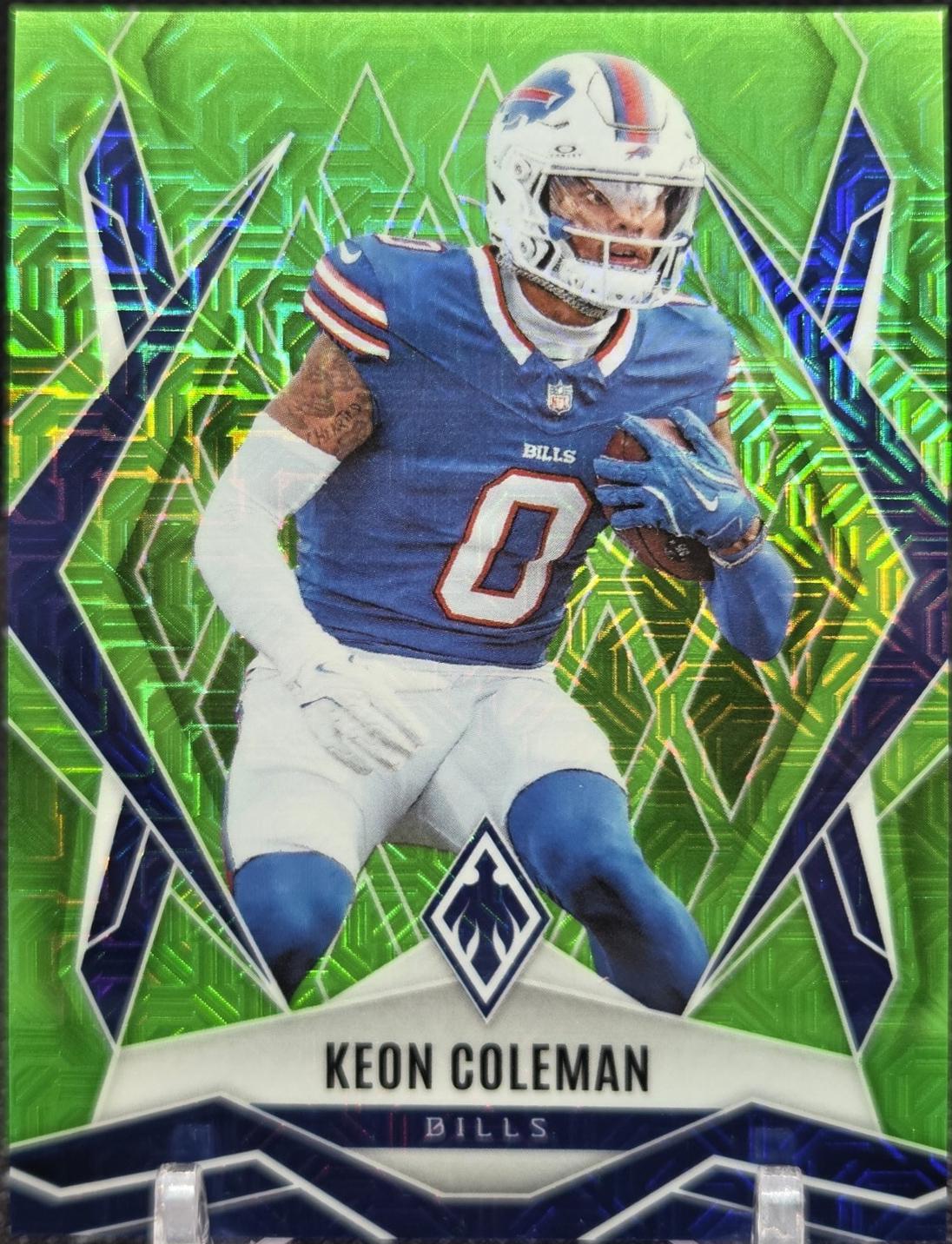 Keon Coleman [Lime Green Mojo] #25