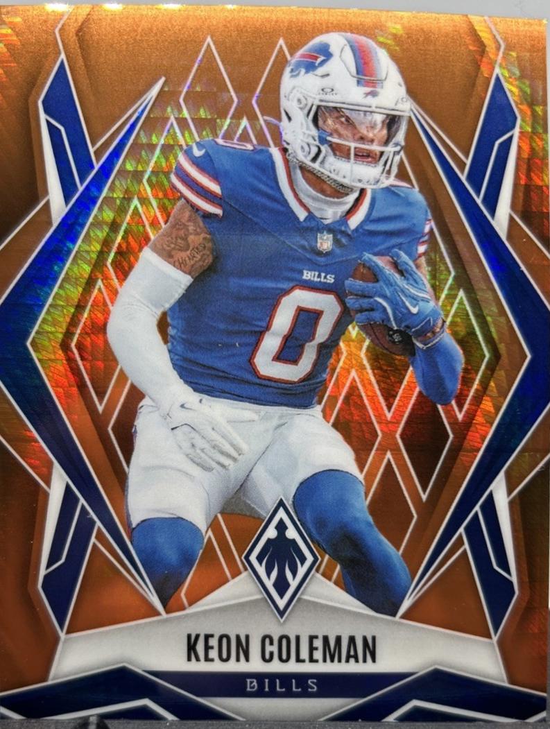 Keon Coleman [Orange Hyper] #25
