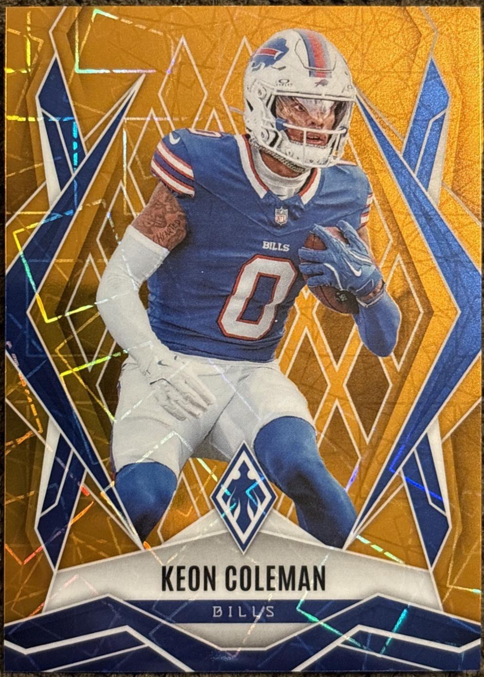 Keon Coleman [Orange Lazer] #25