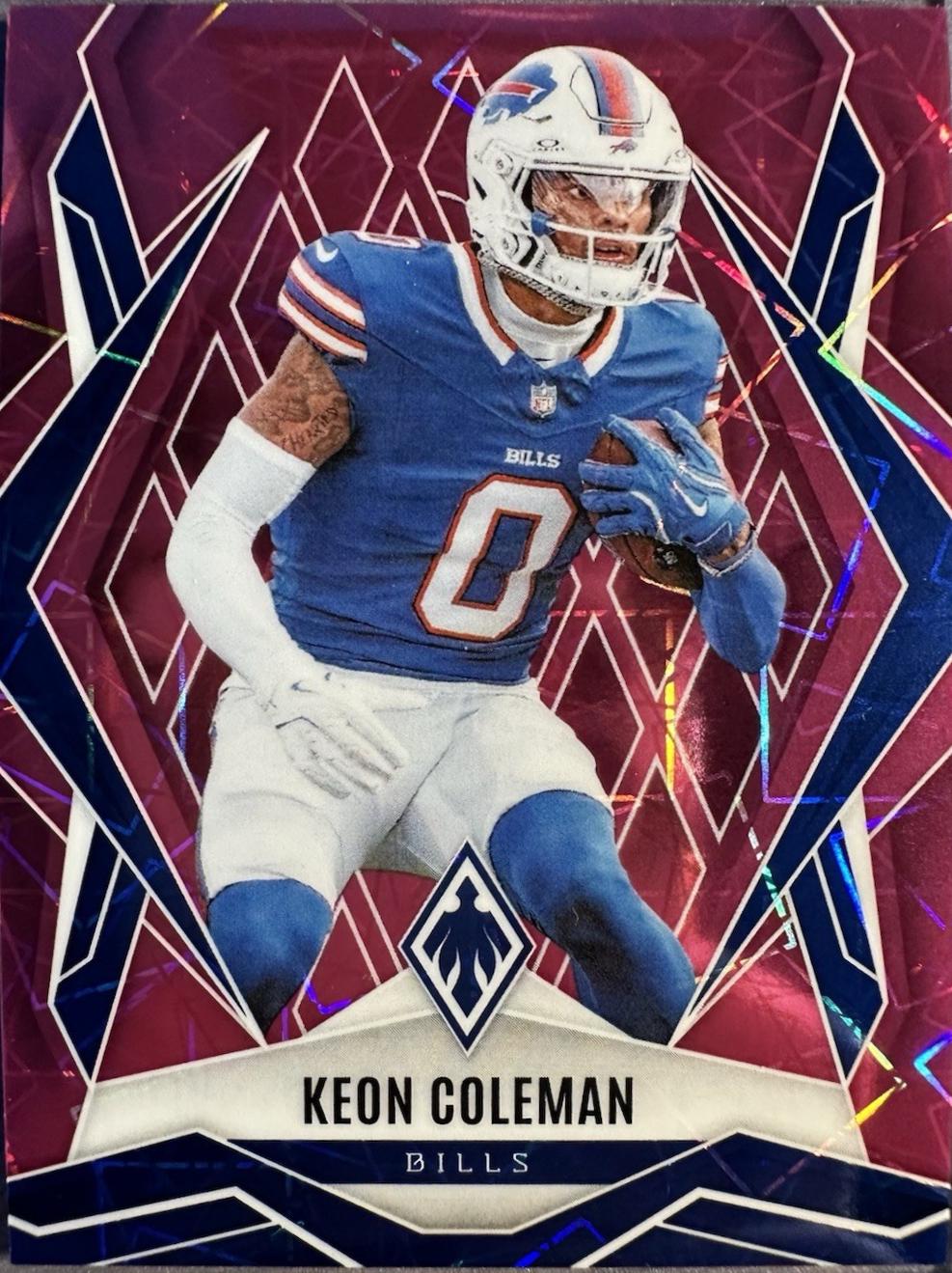 Keon Coleman [Pink Lazer] #25