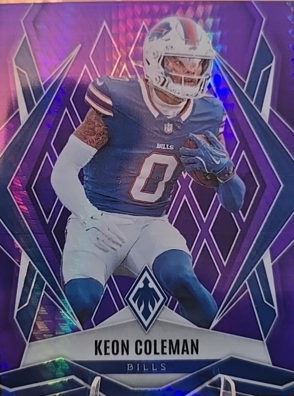 Keon Coleman [Purple Hyper] #25
