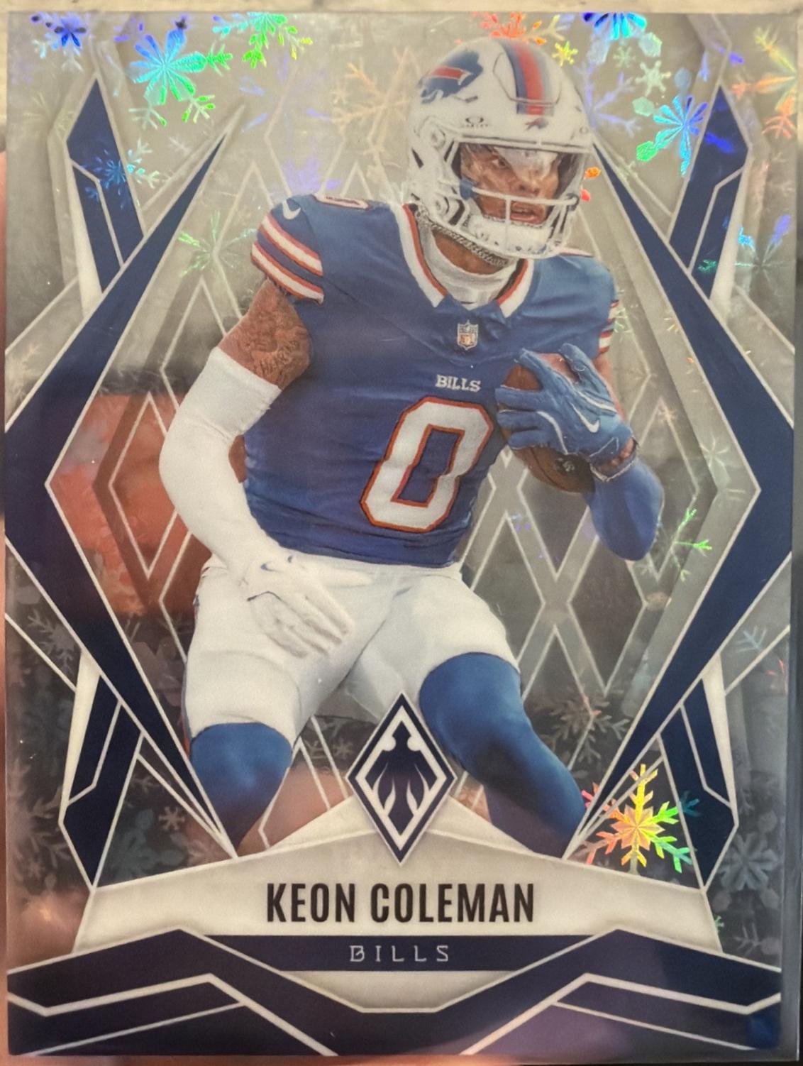 Keon Coleman [Silver Winter] #25