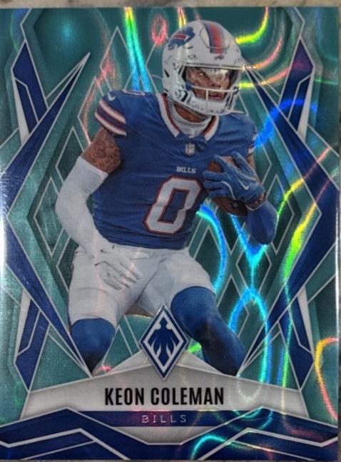 Keon Coleman [Teal Lava] #25