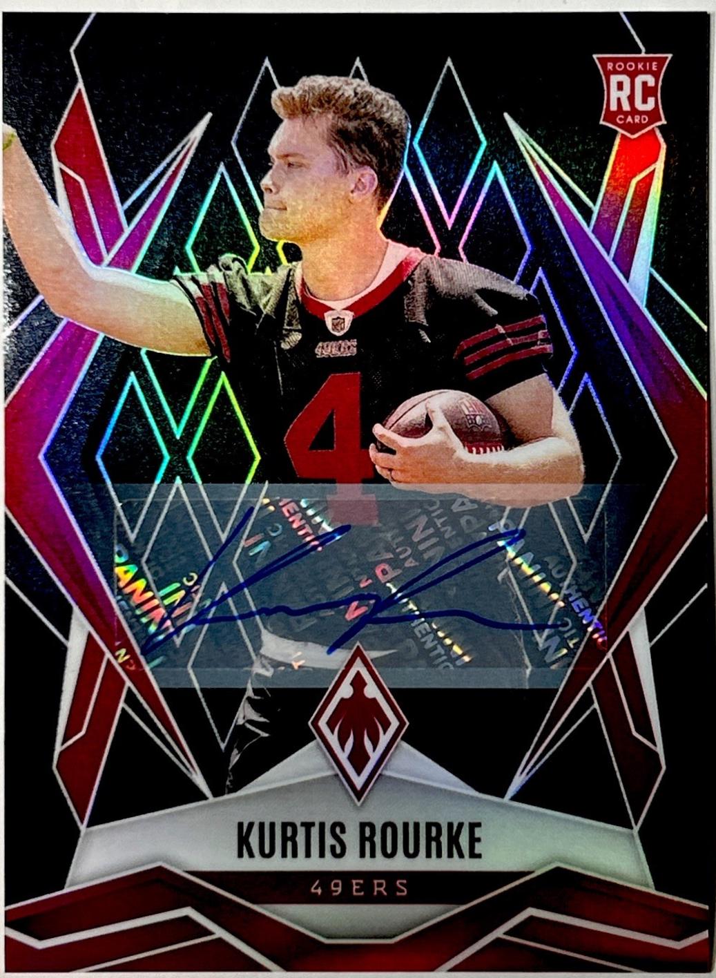 Kurtis Rourke [Black Autograph] #199