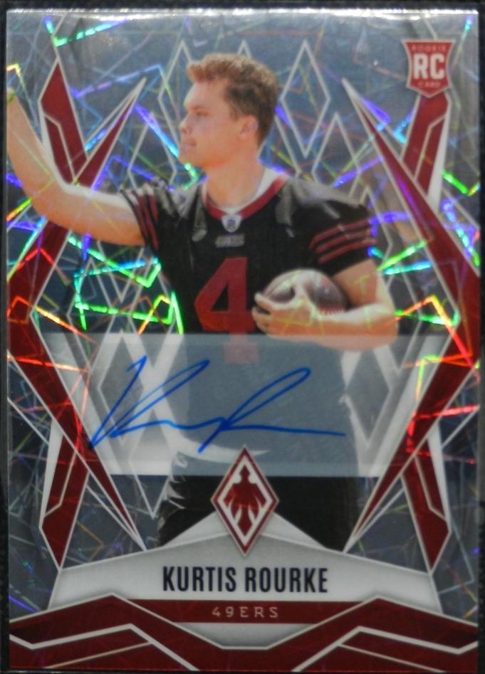 Kurtis Rourke [Lazer Autograph] #199