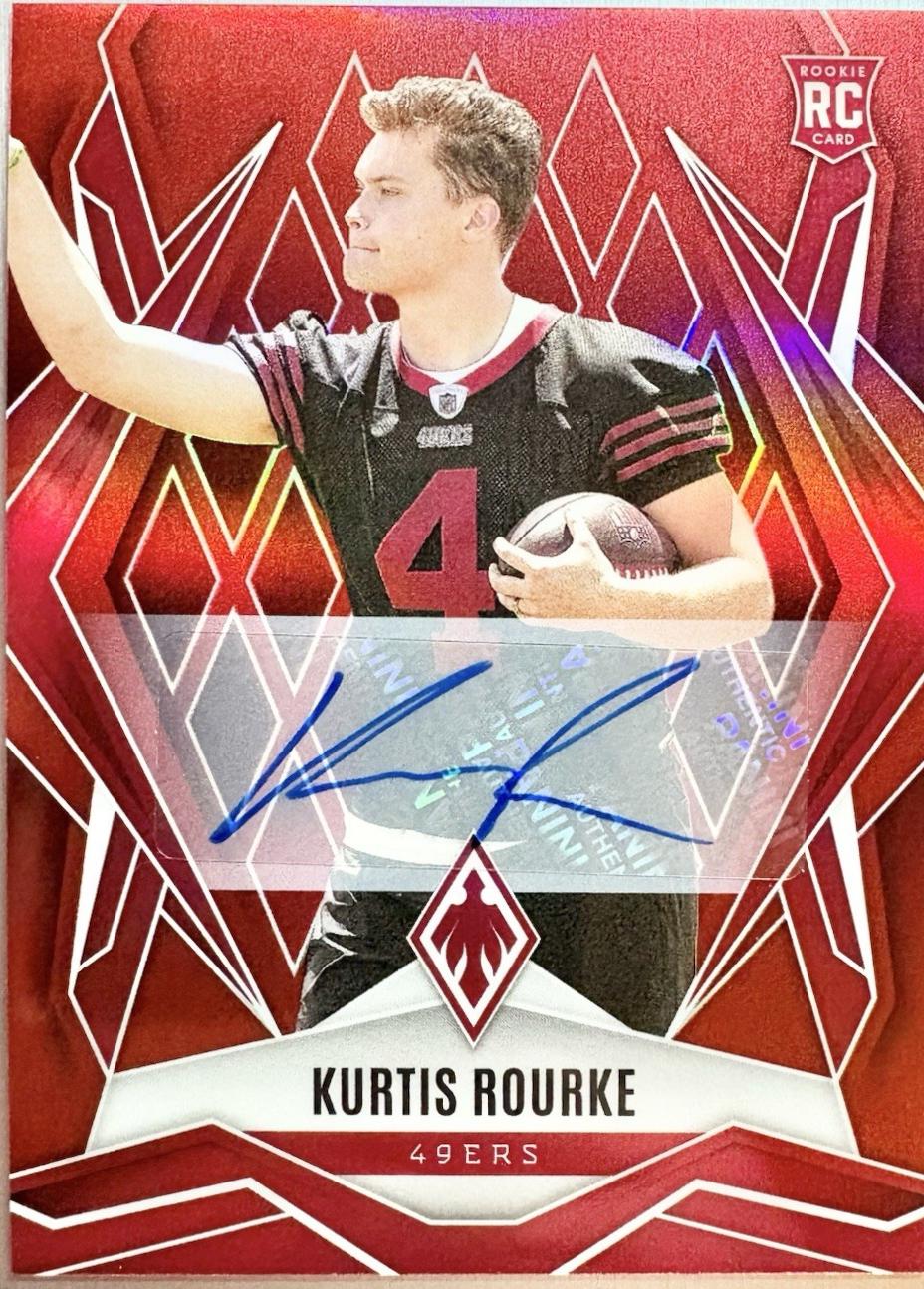 Kurtis Rourke [Red Autograph] #199