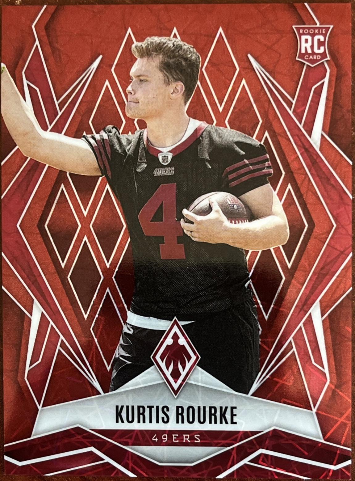 Kurtis Rourke [Red Lazer] #199