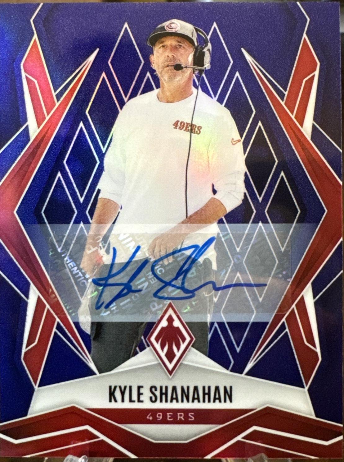 Kyle Shanahan [Blue Autograph] #120