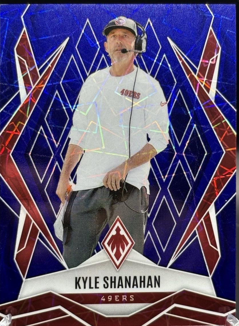 Kyle Shanahan [Blue Lazer] #120