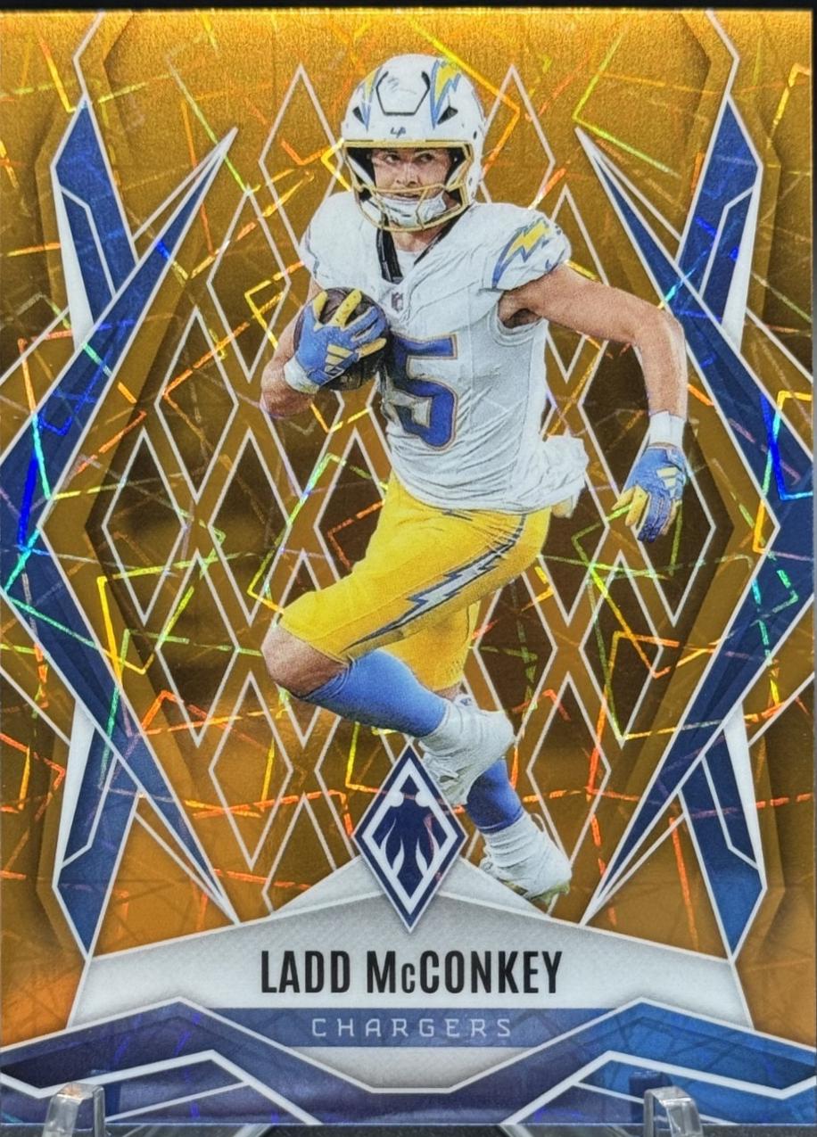 Ladd McConkey [Orange Lazer] #66