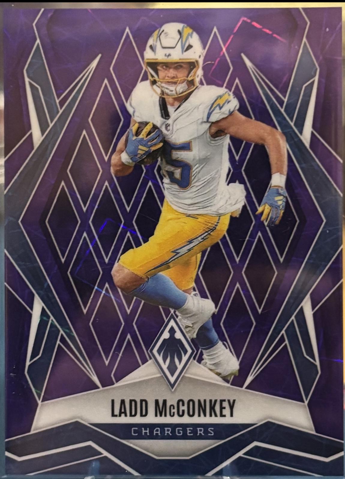 Ladd McConkey [Purple Lazer] #66