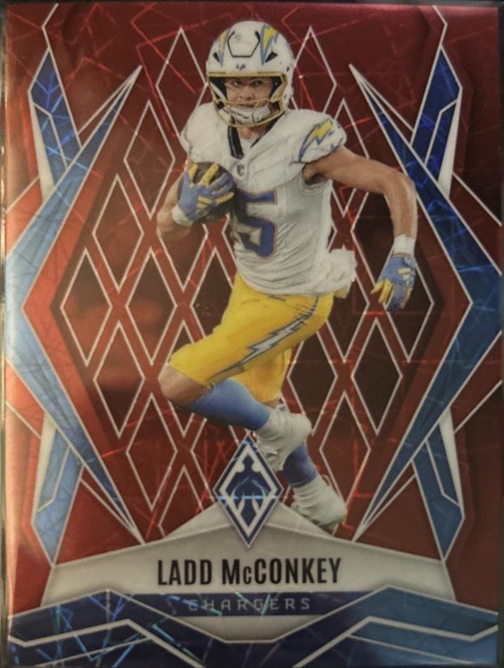 Ladd McConkey [Red Lazer] #66