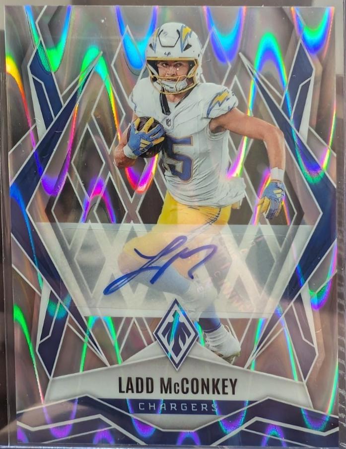 Ladd McConkey [Silver Autograph] #66