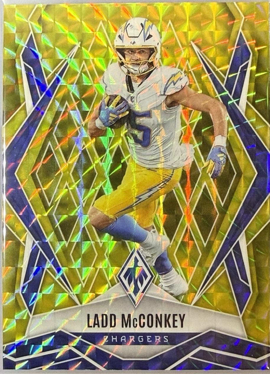 Ladd McConkey [Yellow Pyramids] #66