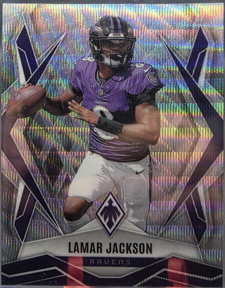 Lamar Jackson [Blue Hyper] #144