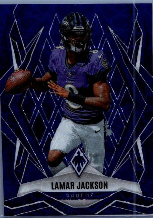 Lamar Jackson [Blue Lazer] #144