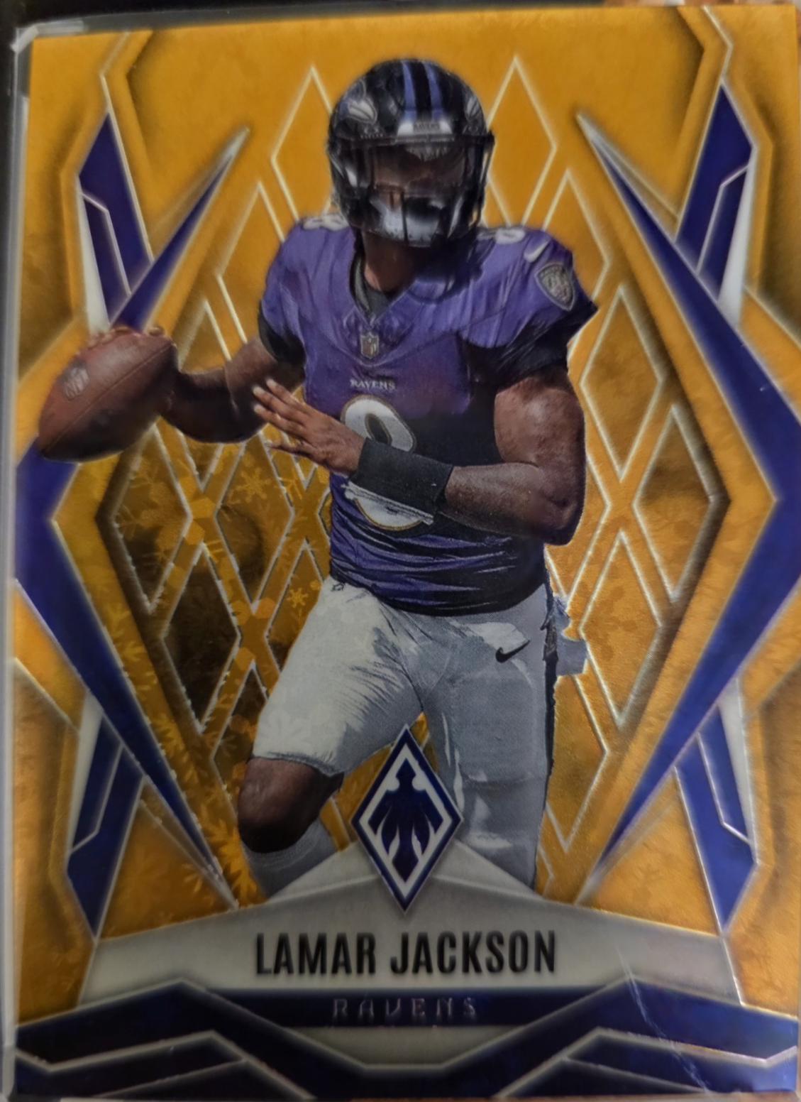 Lamar Jackson [Gold Winter] #144