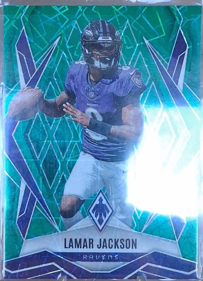 Lamar Jackson [Green Lazer] #144