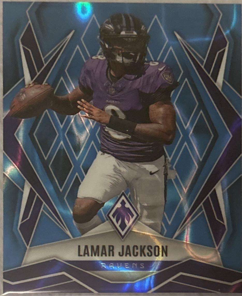 Lamar Jackson [Light Blue Lava] #144