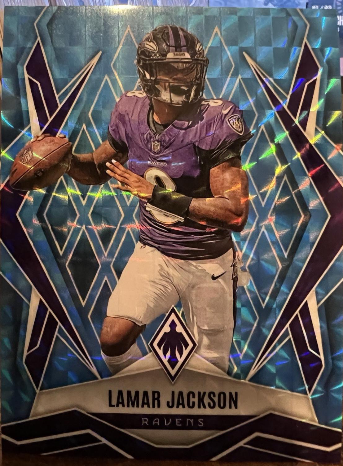 Lamar Jackson [Light Blue Pyramids] #144