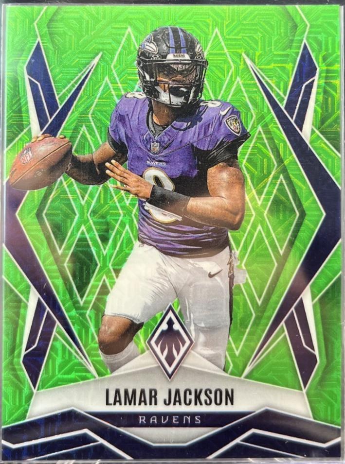 Lamar Jackson [Lime Green Mojo] #144