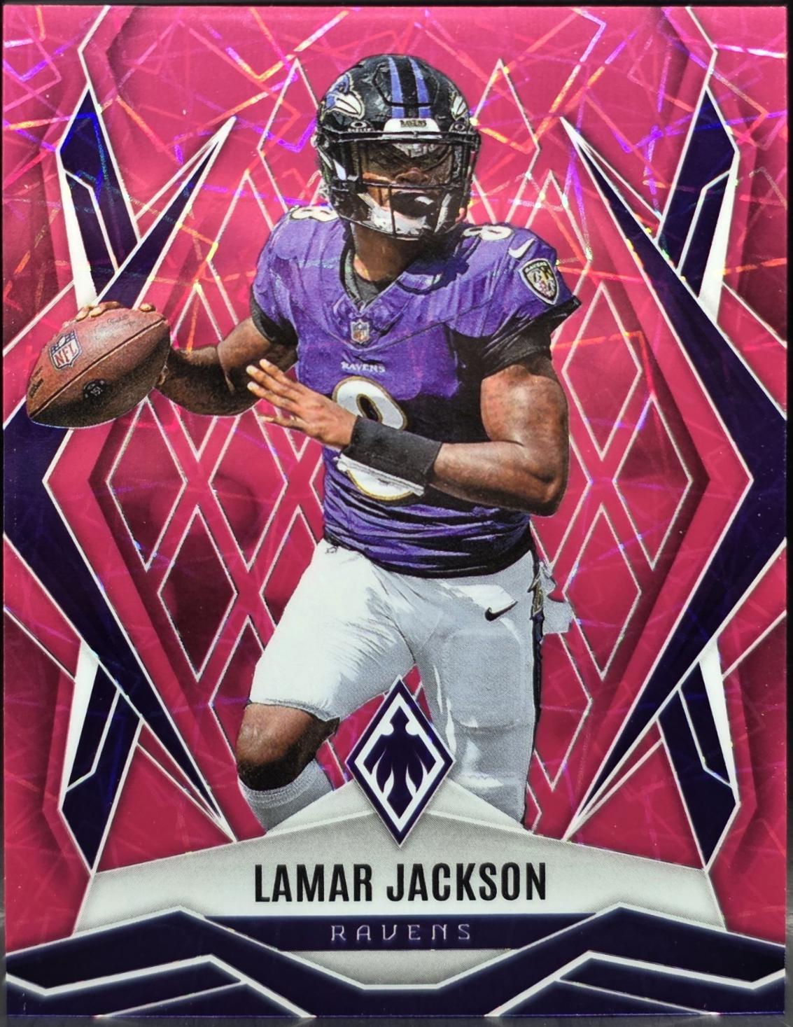 Lamar Jackson [Pink Lazer] #144