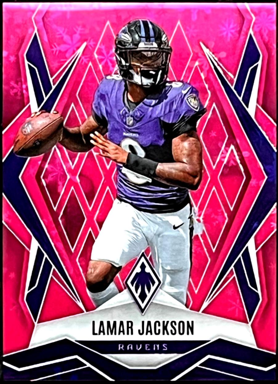 Lamar Jackson [Pink Winter] #144
