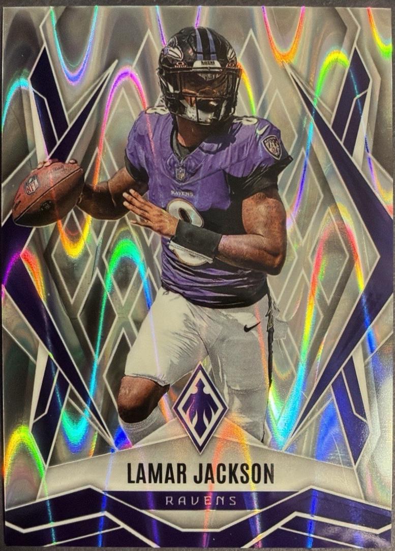 Lamar Jackson [Silver Seismic] #144