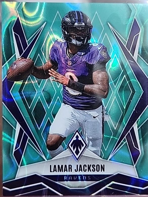 Lamar Jackson [Teal Lava] #144