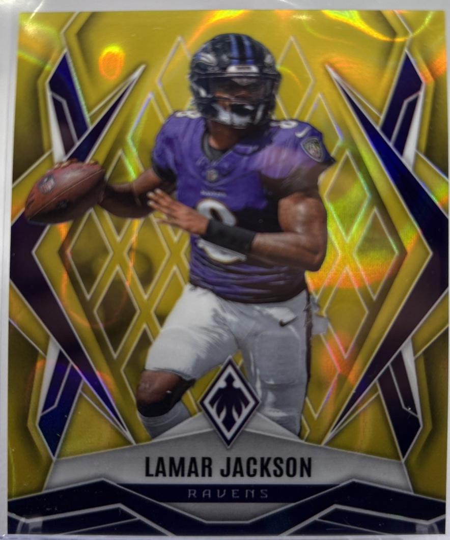 Lamar Jackson [Yellow Lava] #144
