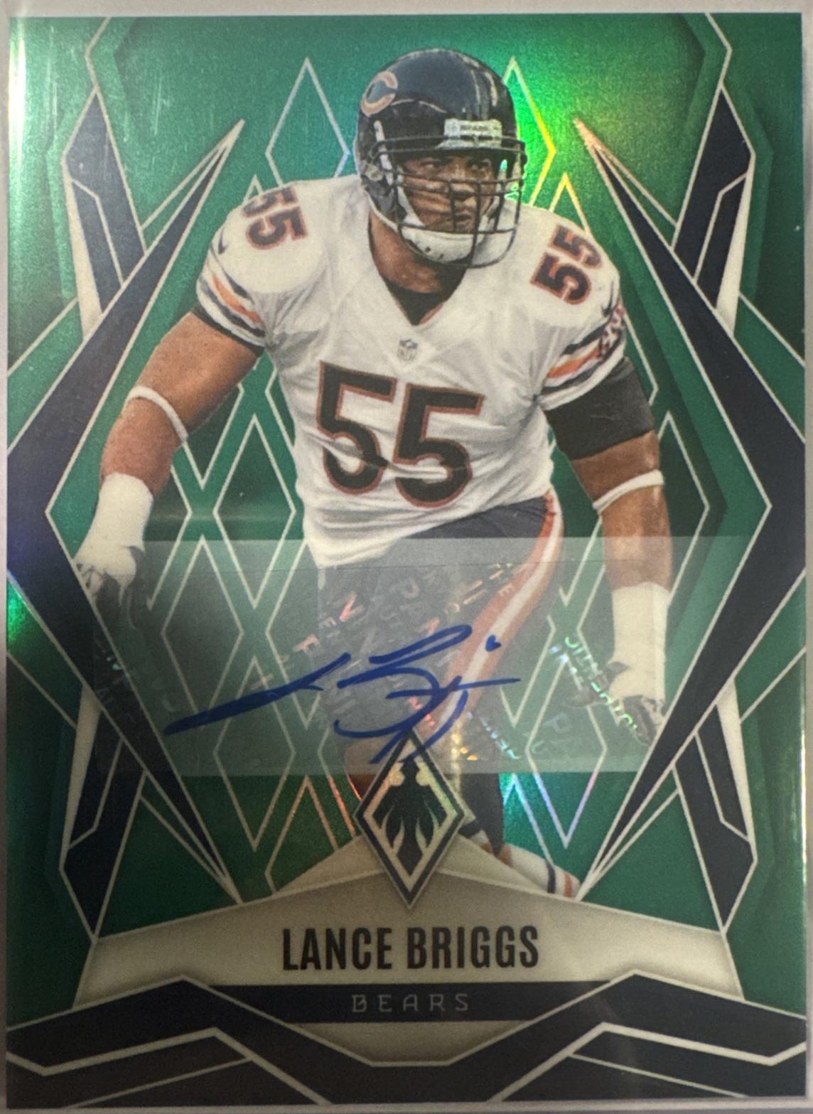 Lance Briggs [Green Autograph] #90