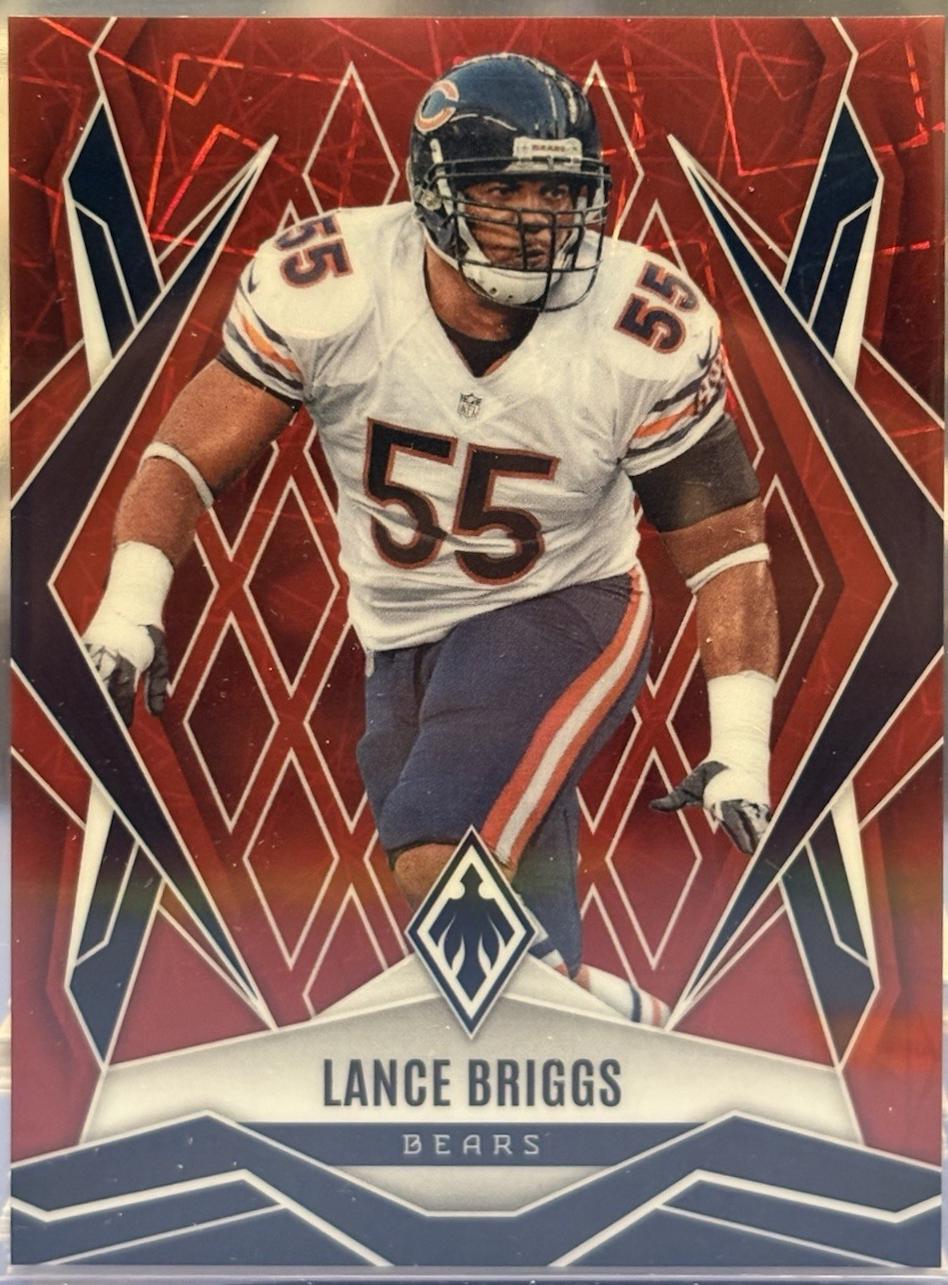 Lance Briggs [Red Lazer] #90