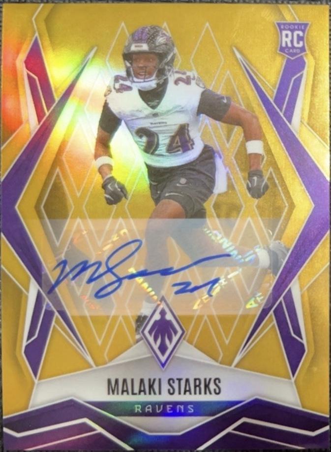 Malaki Starks [Gold Autograph] #195