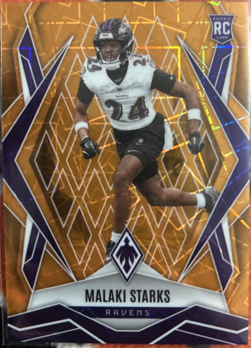 Malaki Starks [Orange Lazer] #195
