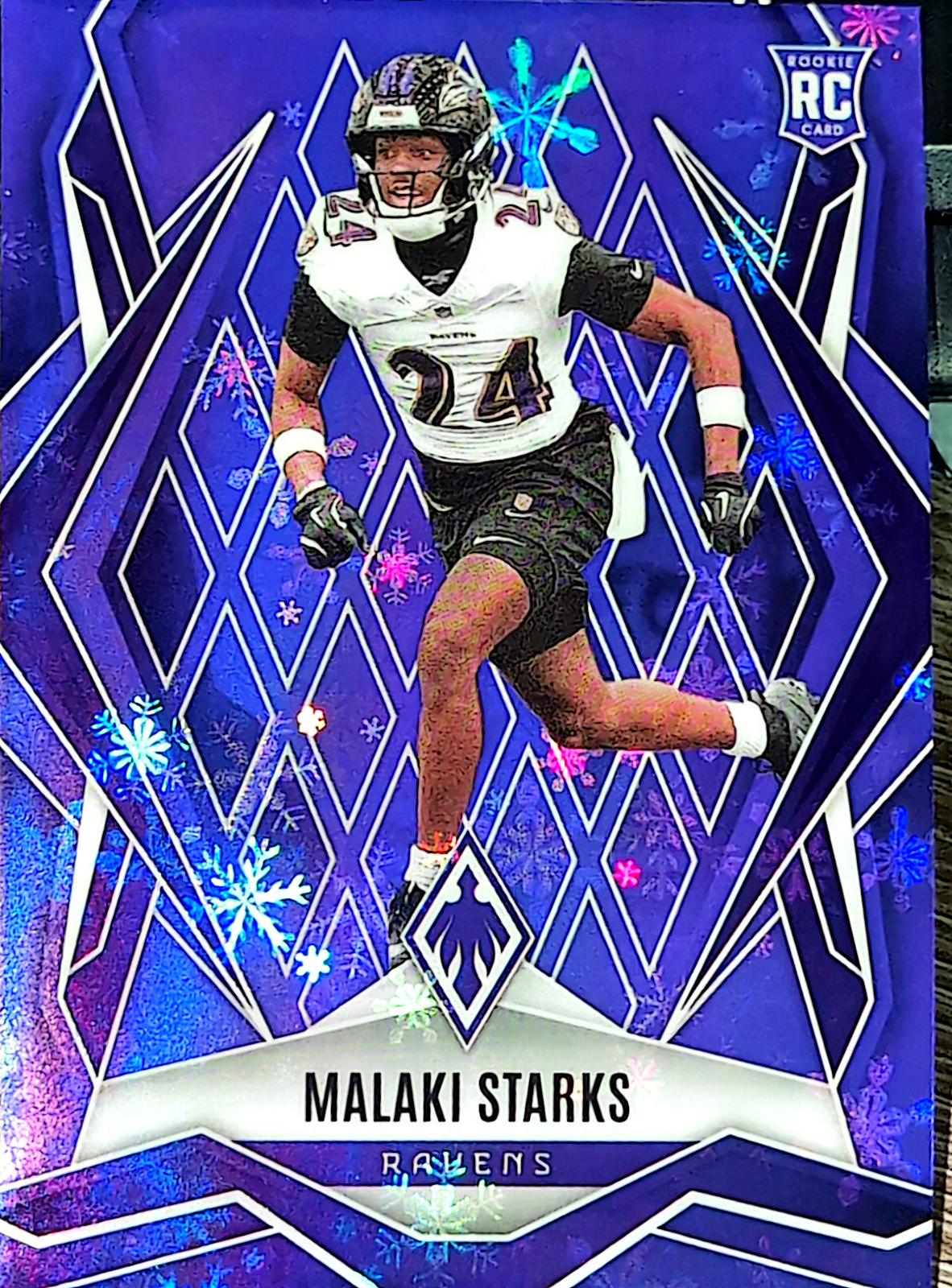 Malaki Starks [Purple Winter] #195