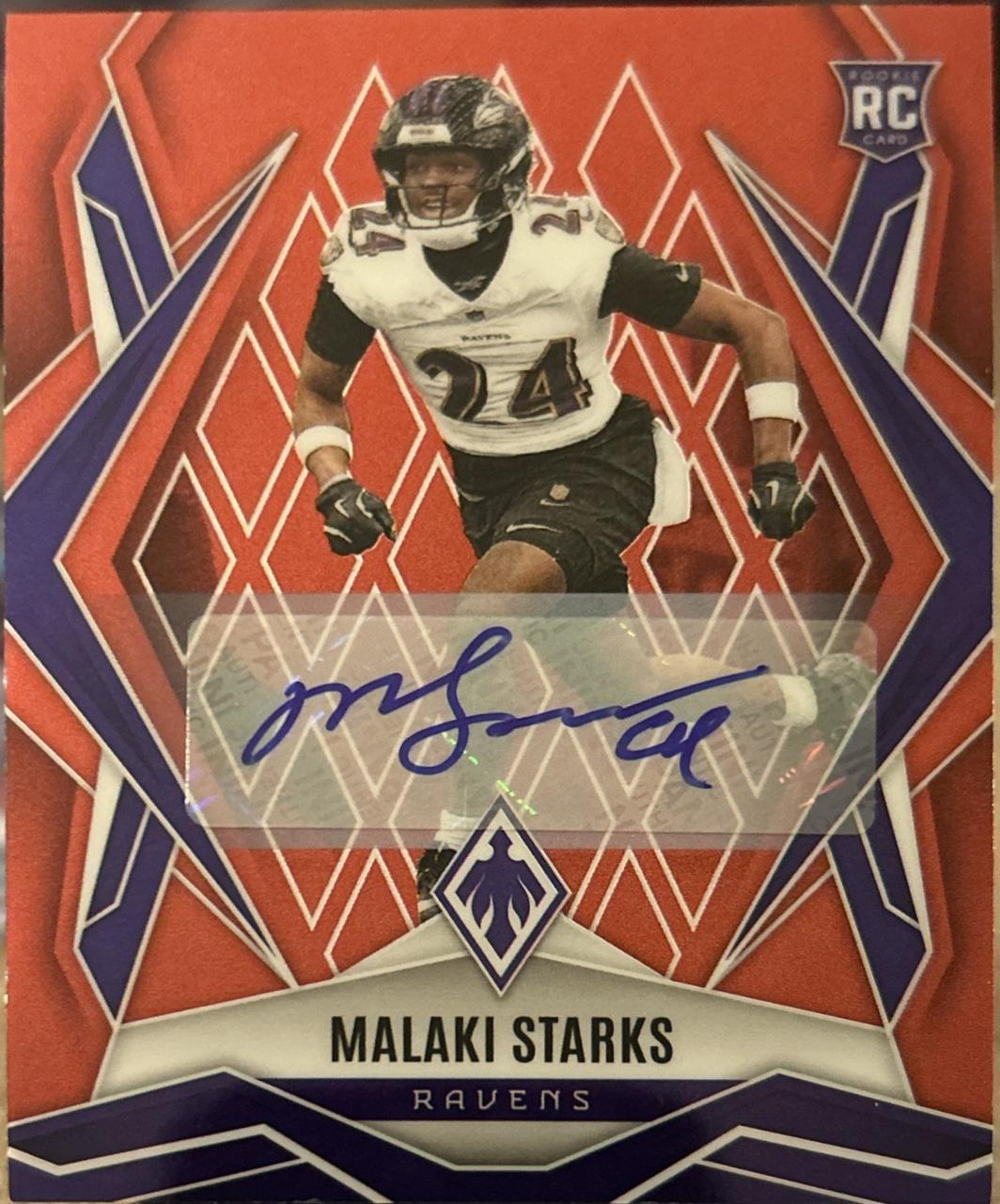Malaki Starks [Red Autograph] #195